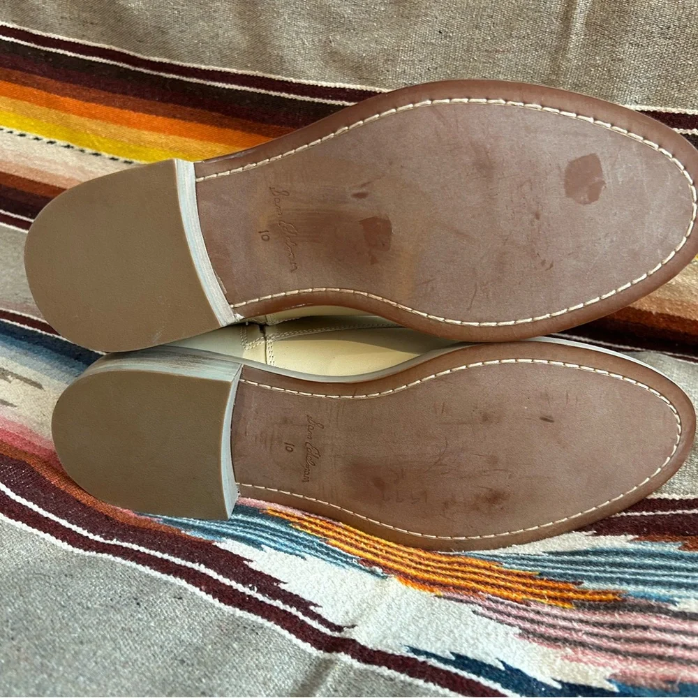 Sam Edelman Lace Up Leather Boots - Picture 9 of 11